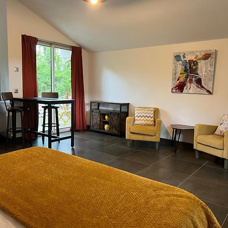 Le Mazet, Studio Avec Terrasse Et Acces Piscine Saint Alban Auriolles Экстерьер фото