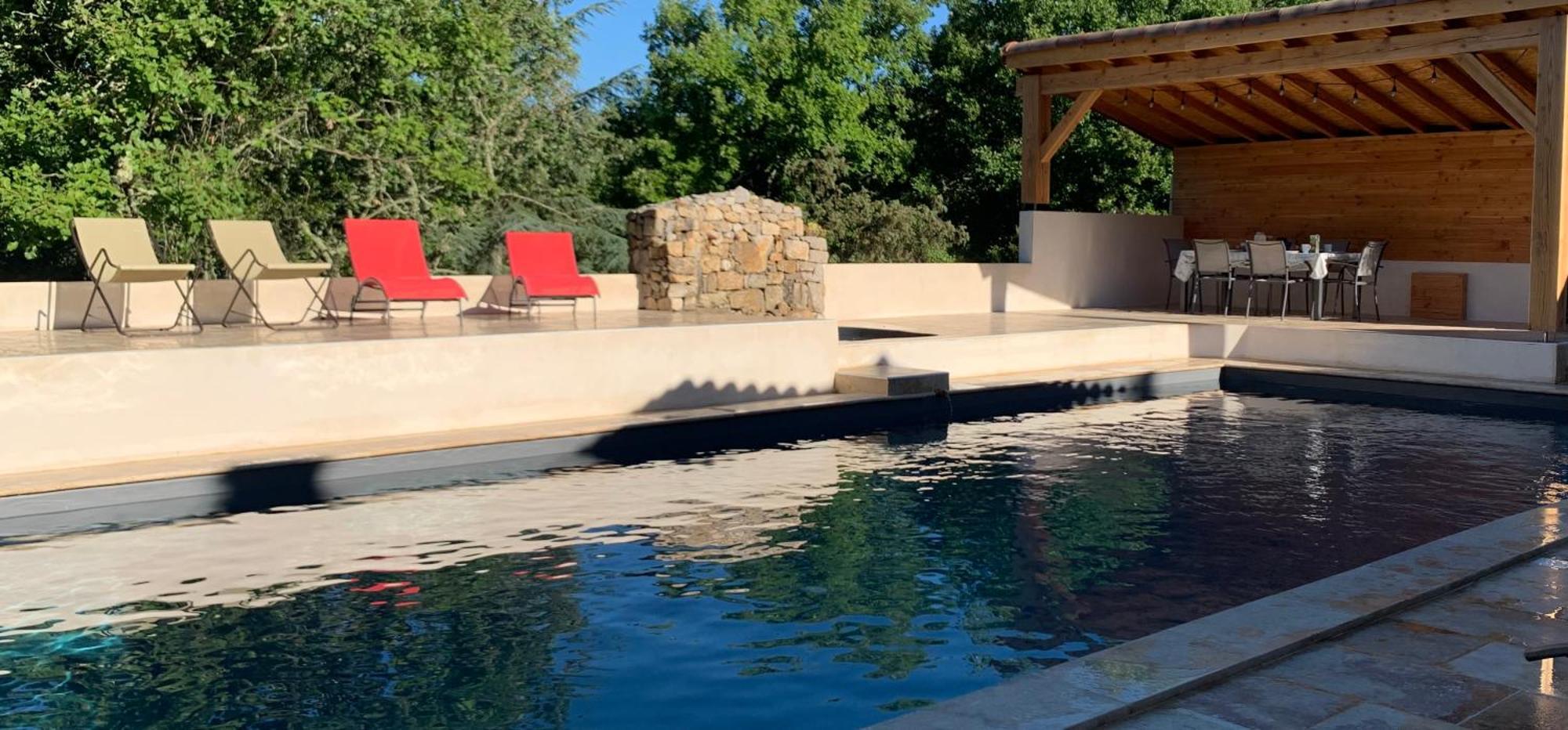 Le Mazet, Studio Avec Terrasse Et Acces Piscine Saint Alban Auriolles Экстерьер фото